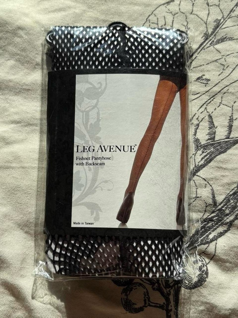 Leg Avenue Black Fishnet Pantyhose